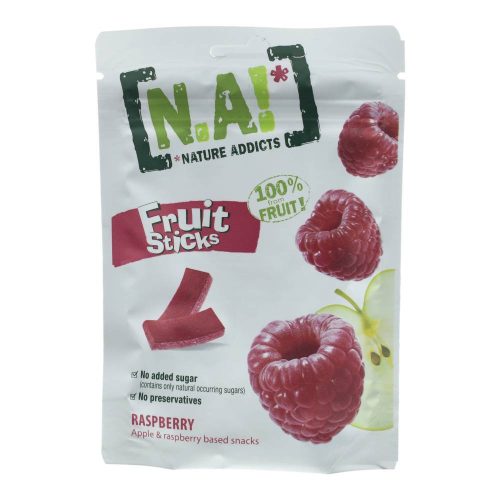 N.A! Fruit Sticks gyümölcsrudacskák, alma és málna, 35 g