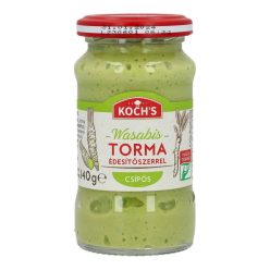   Koch's wasabis torma, csípős, édesítőszerrel, 140 g