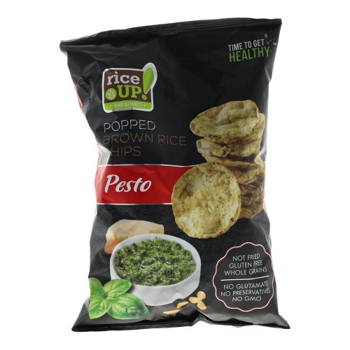 Rice UP barnarizs-csipsz, pestós, 60 g
