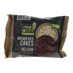   Rice UP puffasztott barnarizs-szelet, belga étcsokoládés, 30 g