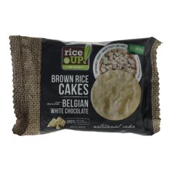   Rice UP puffasztott barnarizs-szelet, fehércsokoládés, 30 g