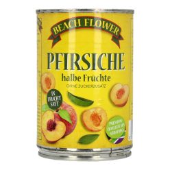 Beach őszibarack befőtt, gyümölcslében, 410 g