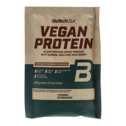   BioTechUSA Vegan Protein növényi fehérje italpor, csokis-fahéjas, 25 g