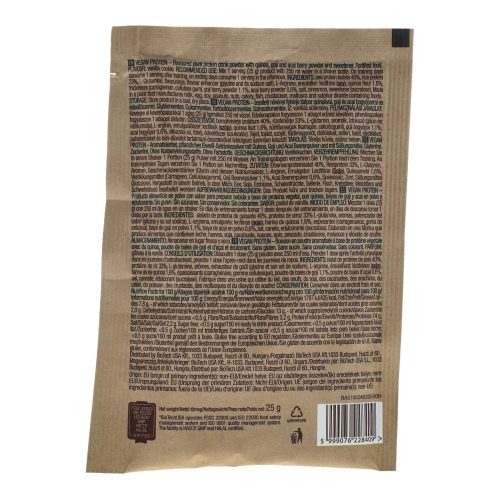 BioTechUSA Vegan Protein növényi fehérje italpor, quinoa-goji-acai, 25 g