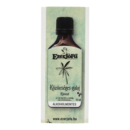 Ezerjófű közönséges galaj kivonat, 50 ml