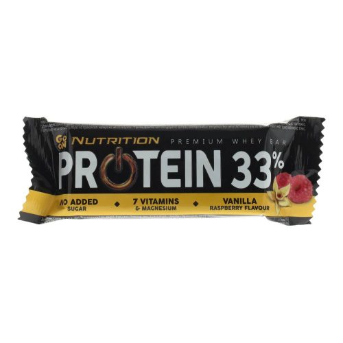 Sante Go on nutrition proteinszelet, 33%, málnás-vaníliás, 50 g