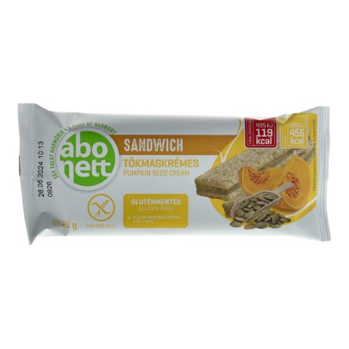 Abonett szendvics, tökmagkrémes, 26 g
