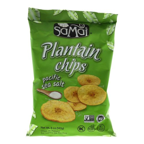 Samai plantain chips, tengeri sós, 142 g