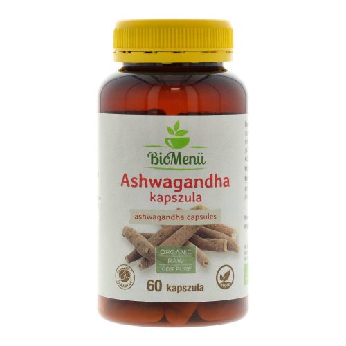 Biomenü bio ashwagandha kapszula, 60 db
