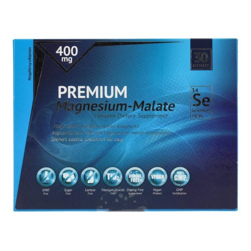NapfényVitamin Premium magnézium-malát, szelénnel, 30 db