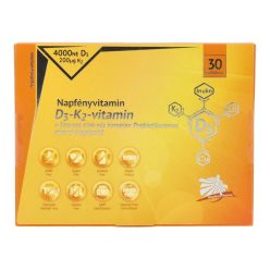 NapfényVitamin D3-K2-vitamin, prebiotikummal, 30 db