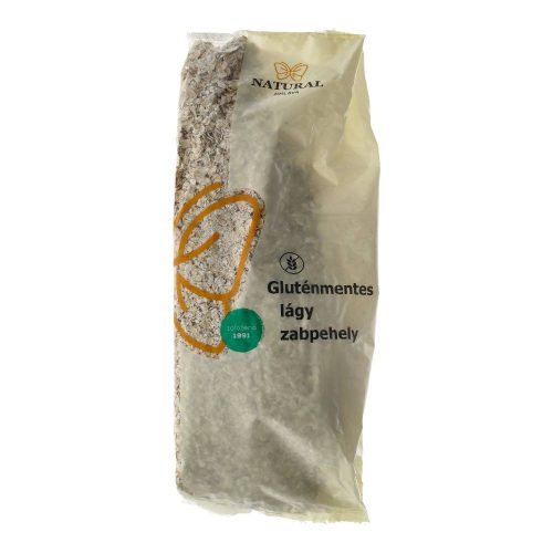 Natural Jihlava gluténmentes lágy zabpehely, 500 g