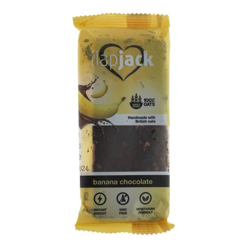 Flapjack zabszelet, banános-csokoládés, 100 g