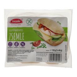 Incola gluténmentes zsemle, 120 g