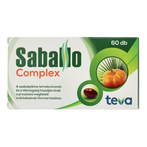 Teva Saballo Complex kapszula, 60 db