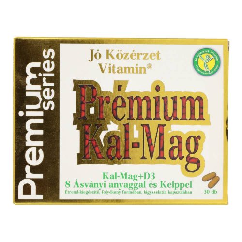 Jó Közérzet Vitamin Prémium Kal-Mag+D3 kapszula, 30 db