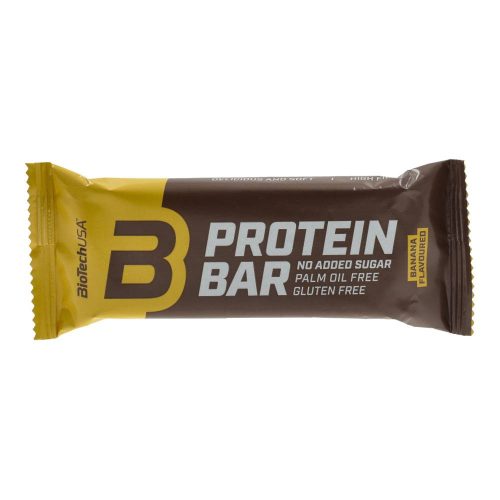 BioTechUSA Protein Bar fehérjeszelet, banános, 70 g