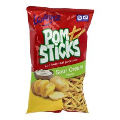 Lorenz Pomsticks burgonya chips, tejfölös, 85 g
