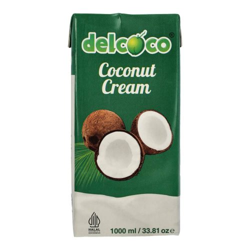 Delcoco kókuszkrém, 24% kókuszolaj, 1000 ml