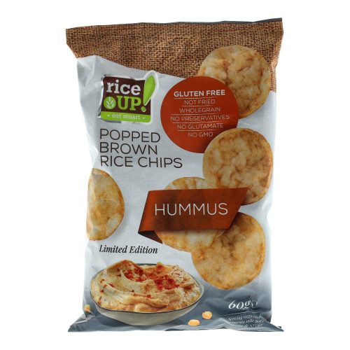 Rice UP barnarizs-csipsz, hummuszos, 60 g