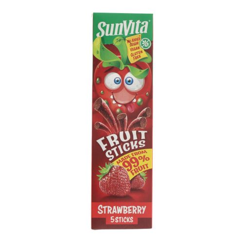 Sunvita gyümölcspálcika, epres, 100 g