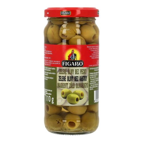Figaro magozott zöld olívabogyó, 240 g