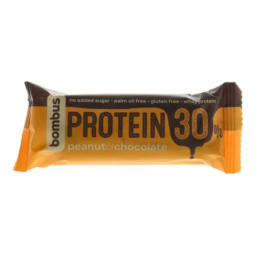 Bombus proteinszelet, csokis-földimogyorós, 50 g