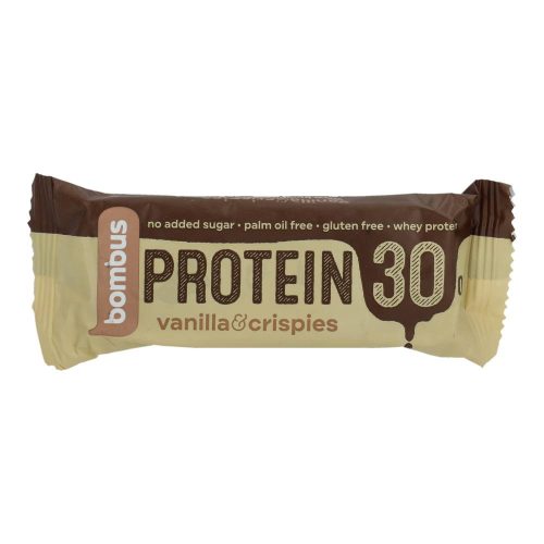 Bombus proteinszelet édesítőszerrel, vaníliás, 50 g