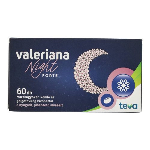 Teva valeriana night forte, 60 db