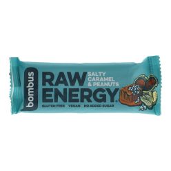   Bombus energiaszelet, sós karamell és földimogyoró ízű, 50 g