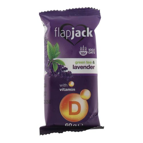 Flapjack zabszelet, zöld tea-leander, 60 g