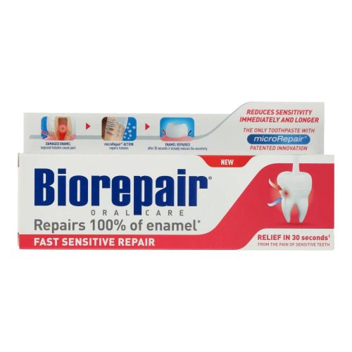 Biorepair fast sensitive repair fogkrém, 75 ml