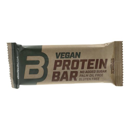 BioTechUSA Vegan Protein Bar fehérjeszelet, csokoládés, 50 g