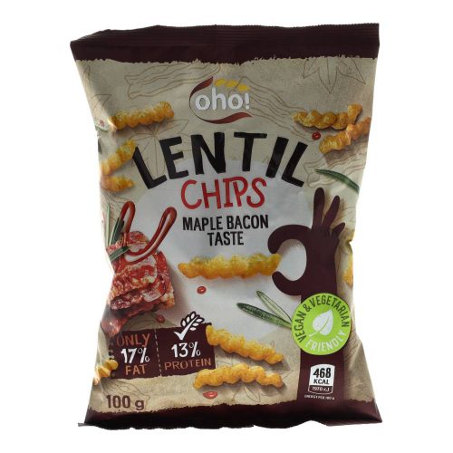 oho! lencsecsipsz, juharszirup-bacon, 100 g