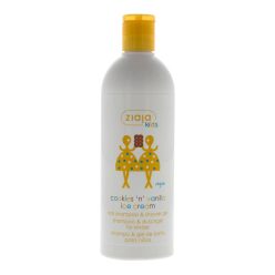   Ziaja Kids sampon és tusfürdő gyerekeknek, sütis-vaníliafagyis, 400 ml
