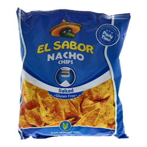 El Sabor nacho csipsz, sós-mogyorós, 225 g