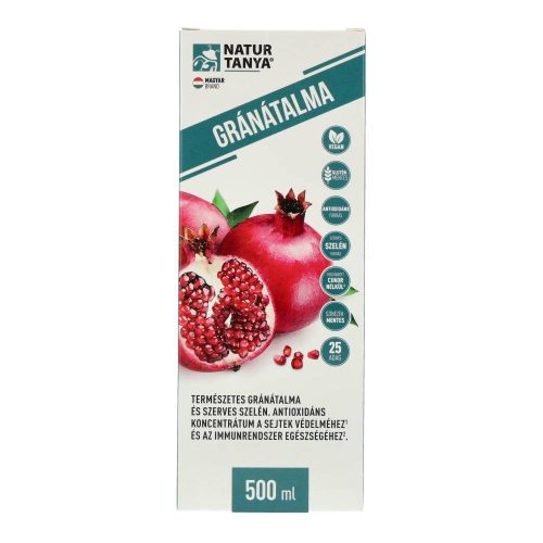 Natur Tanya gránátalma koncentrátum, szerves szelénnel, 500 ml