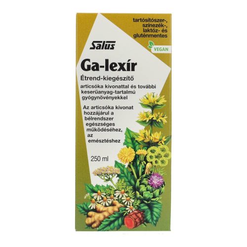 Salus Ga-lexír gyógykeserű szirup, 250 ml