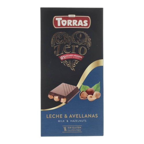 Torras tejcsokoládé, mogyorós, 150 g
