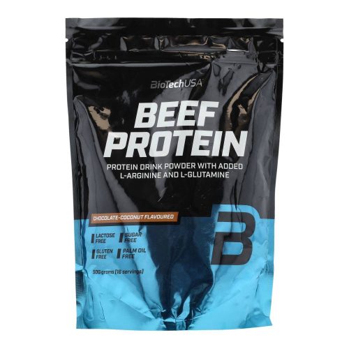 BiotechUSA Beef Protein, csoki-kókusz, 500 g