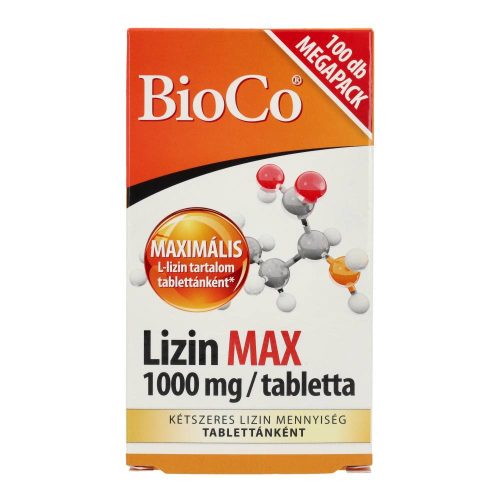 Bioco Lizin MAX tabletta, Megapack, 100 db