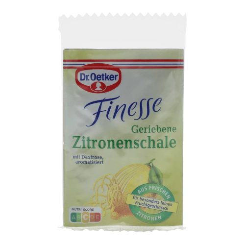Dr. Oetker Finesse reszelt citromhéj, 18 g