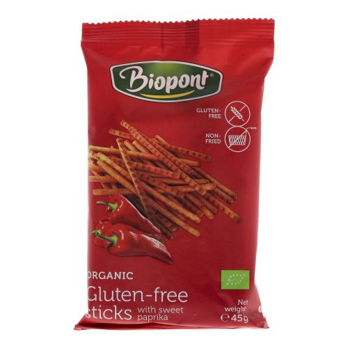 Biopont sóspálcika, édespaprikás, 45 g