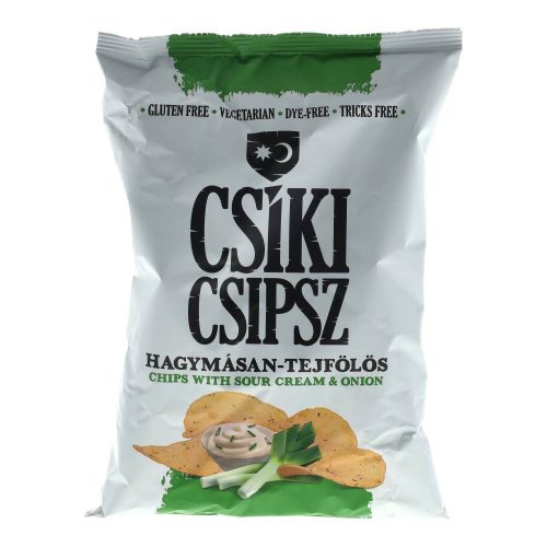 Csíki csipsz, hagymás-tejfölös, 50 g
