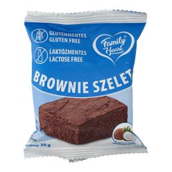 Family Heart brownie szelet, kókuszos, 30 g