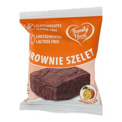 Family Heart brownie szelet, narancsos, 30 g